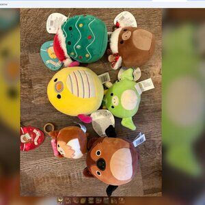 NEW LOT/6 SQUISHMALLOWS CUTE!!!